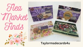 Spring Cards - Cathe Holden Flea Market Finds