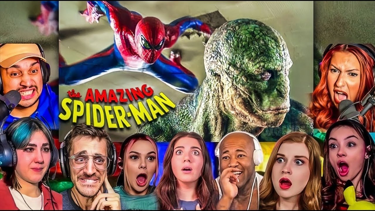 “Spider-Man vs Lizard Fight REACTIONS!” The Amazing Spider - Man (2012) Movie Reaction HD