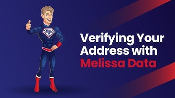 How to Verify Your Address with Melissa Data