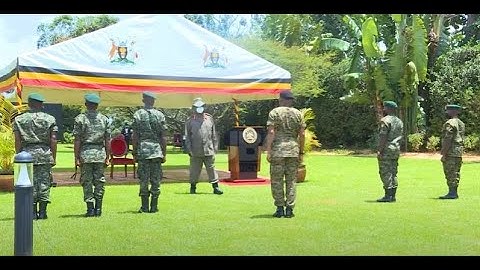 Museveni, UPDF High Command discuss DR Congo, Karamoja security.