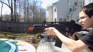 G39C Airsoft Gun Shooting