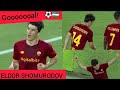 СРОЧНО! ЭЛЬДОР ШОМУРОДОВ забил свой первый гол за "Рому" и отдал голевой пас!