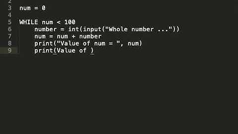 Pseudocode While loop with Boolean test