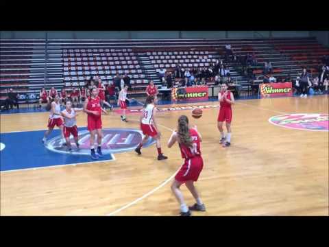 משחק כדורסל גמר גביע נערות ב הפועל ראשל צ VS הפועל רמת השרון עונת 2016 17 