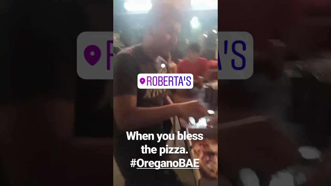 Blessing 'Roberta's' Pizza in Brooklyn