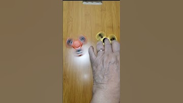 🌈🪀ASMR SATISFYING AWESOME COLORFUL FINGER FIDGET SPINNER 2 #stressrelief  #anxietyrelief #fidgettoys