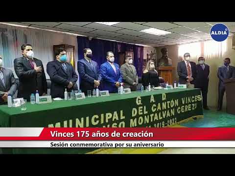 Vinces celebra 175 años sin desfile, pero si con una sesión solemne con pocos invitados. #NoticiasAL