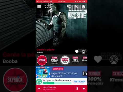 Booba garde la pêche version Skyrock