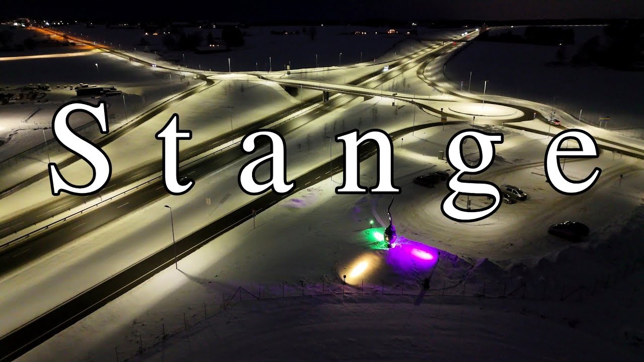 Stange kommune. Norway 4k drone. 