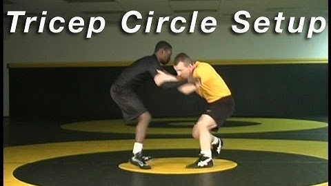 Tricep Circle Double Leg Setup - Worstelbewegingen van Cary Kolat