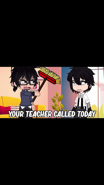 School Is Going To Be Awkward The Next Day 💀 | Gacha Life Reacts To