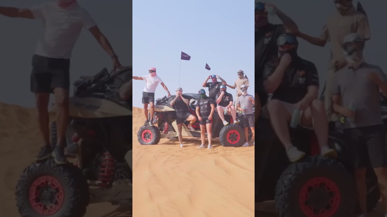 Dune Thrills & Team Vibes! JKND x Monster Experience 🔥🏜️@jnkdsupercarrally6996