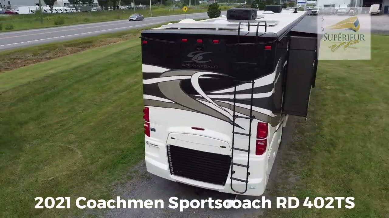 2021 Coachmen Sportscoach RD 402TS motorisé classe A YouTube