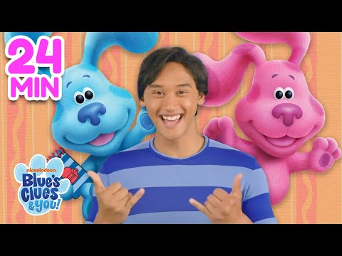 Blue Learns ASL! w/ Josh & Magenta ? VLOG Ep. 58 | Blue's Clues & You!