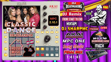 AKAI MPC ONE - #371 Hunting for beats: Classic house live Juno midi  #DJ_SharpMC_LIVE,#MPC_ONE,#MPC