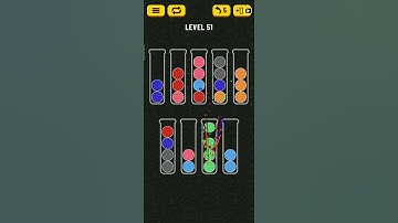 Ball Sort Puzzle Level 51 || Ball Sort Puzzle || Level 51