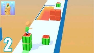 Cube Surfer! Gameplay Walkthrough 2 (Android, iOS)