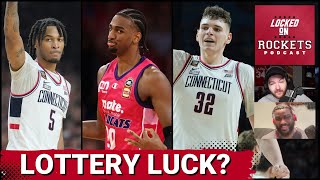 Houston Rockets NBA Draft Lottery Luck: Pick Lands Top-4? Alex Sarr, Donovan Clingan, Stephon Castle