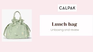 CALPAK insulated lunchbag | unboxing and review