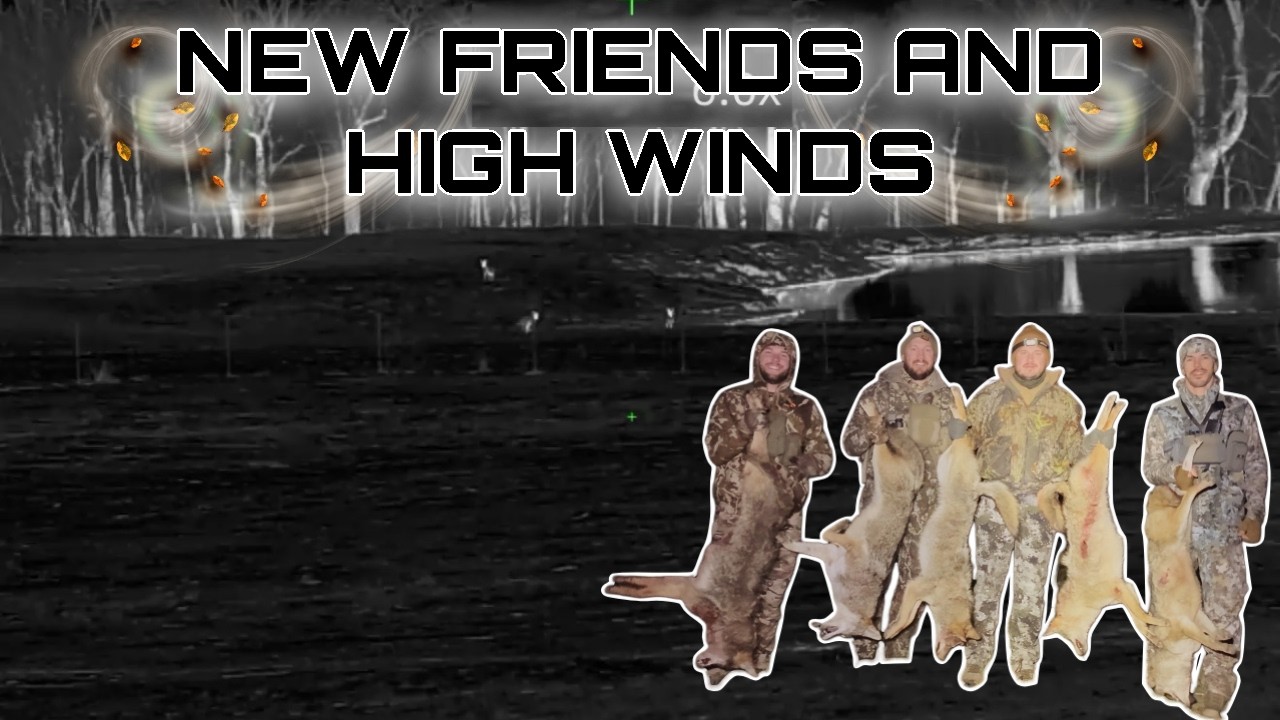 Thermal Coyote Hunting with some NEW Friends