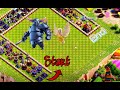 Unbeatable Base Vs High Damage Troops |Clash Of Clans