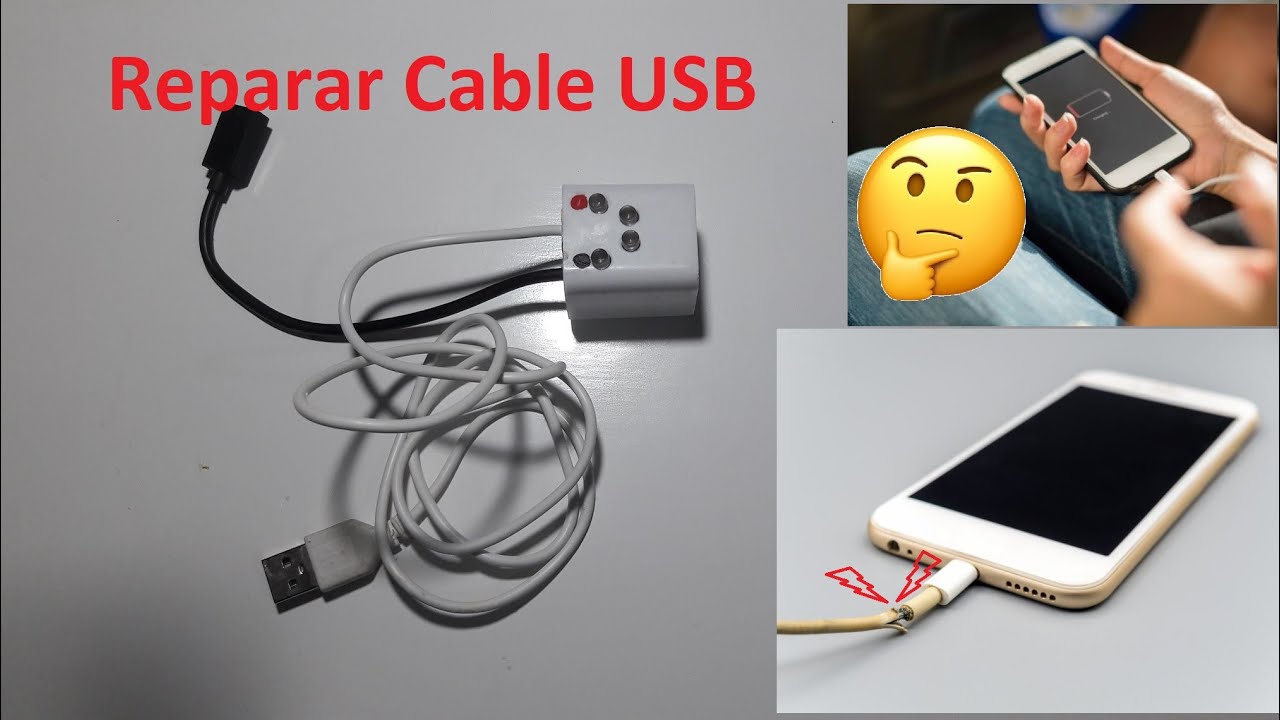 Reparar Cable USB no quieren que sepas este truco 