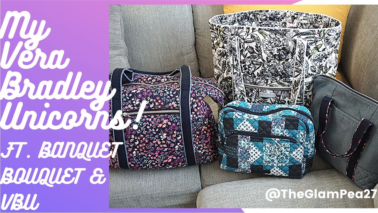 My Vera Bradley Unicorns! Ft. Banquet Bouquet! - YouTube
