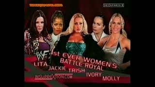WWF Insurrextion 2001 match card