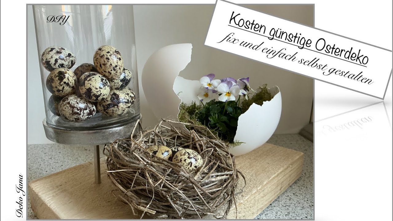 Ei-Ei-Ei… stilvolle Osterdeko- Deko Jana