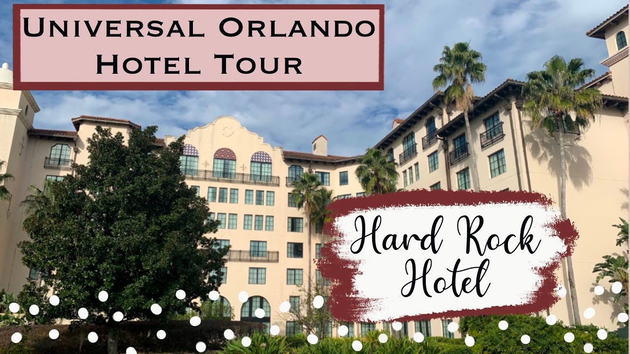 Hard Rock Hotel Resort and Room Tour at Universal Studios Orlando