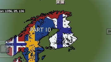 Medium Scale World Flag Map Tutorial Part 10 - Finland
