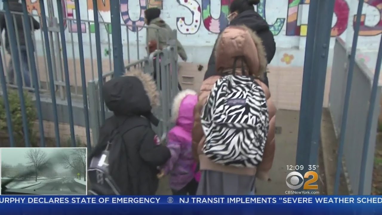 No Snow Day For Kids In NYC YouTube