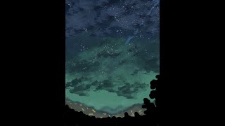 Creating a Magical Mountain Sky: Photoshop Tutorial with Sparkle Effects screenshot 5