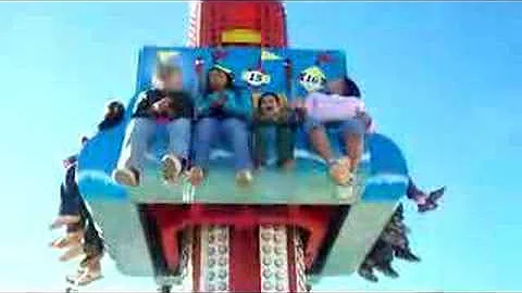 Jeffrey Sisk riding tower ride