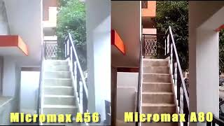 (REUPLOAD) Micromax A56 vs Micromax A80 Video Test Comparison