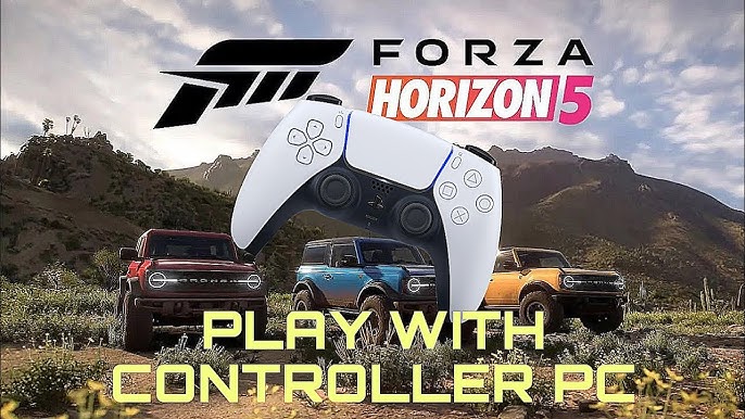 How to play Forza Horizon 5 with PS4 controller - DS4Windows 