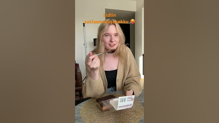 Testataan Lidlin suklaamoussekakkua! 🥵🍫