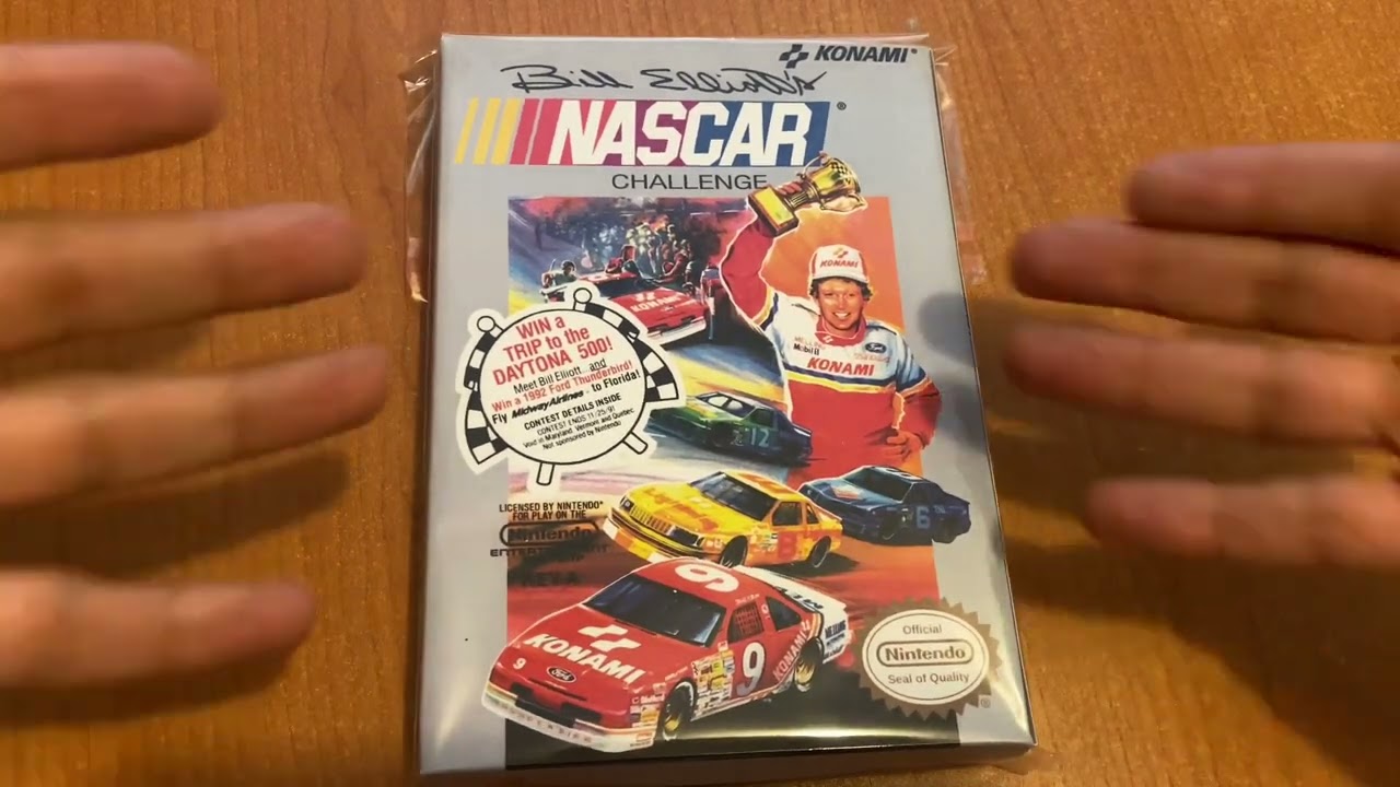 JdeV / 1000+ juegos (0728) Bill Elliot’s NASCAR Challenge - NES