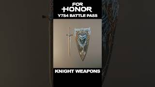 New Knight Weapons