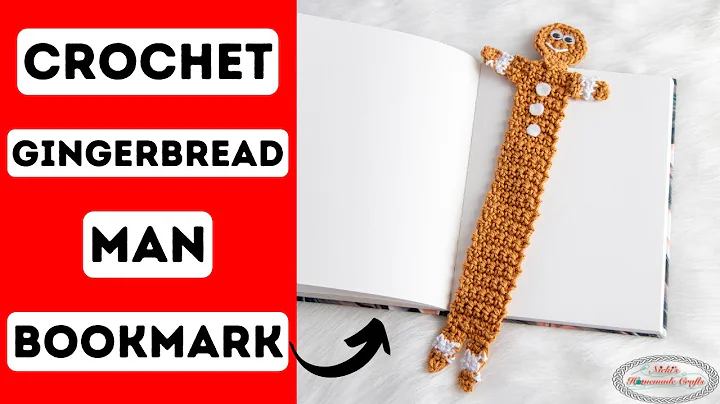 Get Ready for Christmas with a Free Crochet Gingerbread Man Bookmark Pattern