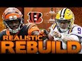 Bengals Draft Joe Burrow and He Dominates! Rebuilding The Cincinnati Bengals! Madden 20 Rebuild