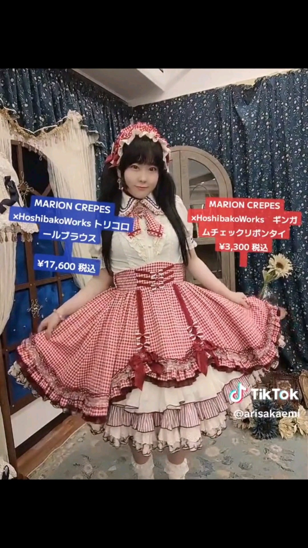星箱worksSNSで話題のマリオンクレープコラボ！ #ロリィタ #星箱works