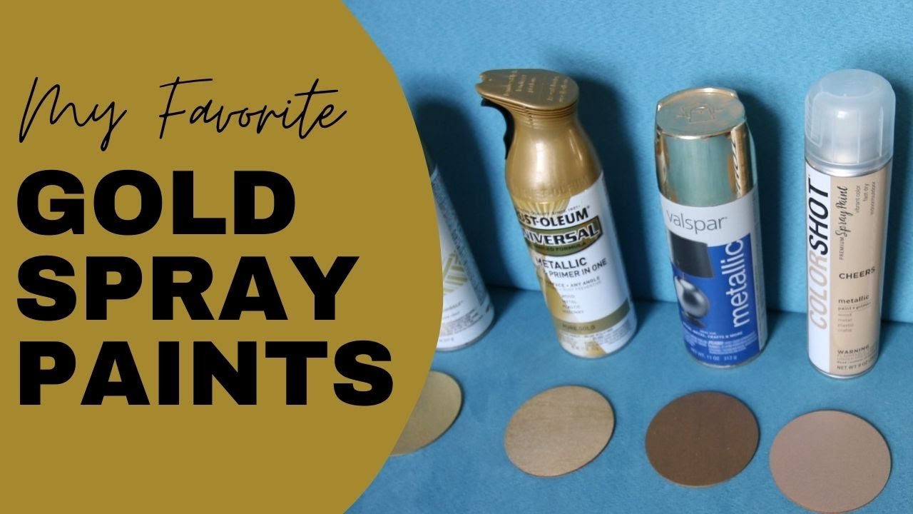 Looking For The Best Gold Spray Paint?  Best gold spray paint, Gold spray  paint, Gold spray