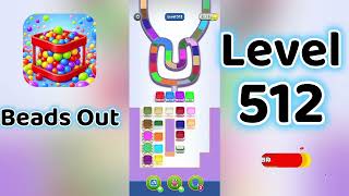 Beads Out Level 512 Walkthrough π§©β¨ | Tricky Bead Puzzle Solution | Go Answer
