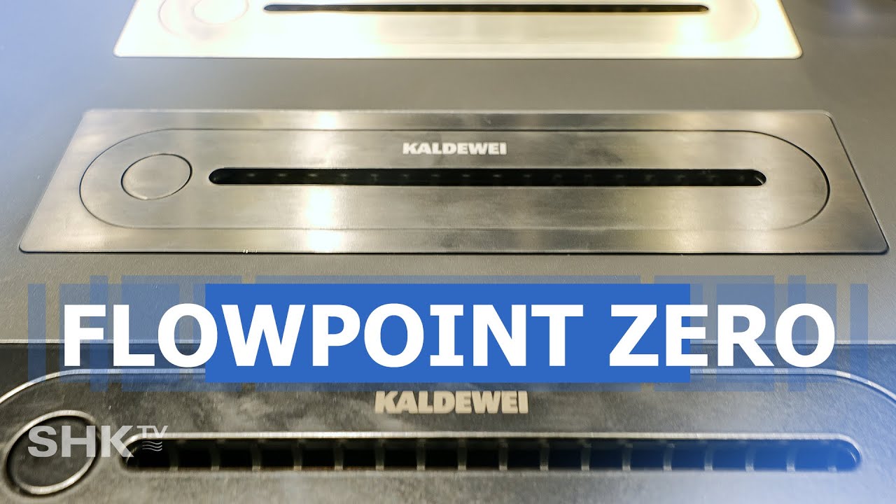 Mehr Flexibilität & Hygiene im Bad – FlowPoint Zero von Kaldewei | SHK-TV Produkt