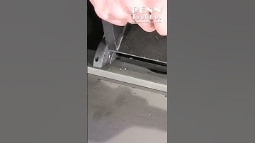 Using a Portable Beveling Machine