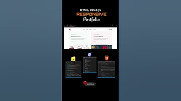 Responsive #portfolio #webdesign #responsivewebdesign #html #css #javascript #frontend #ai #coding