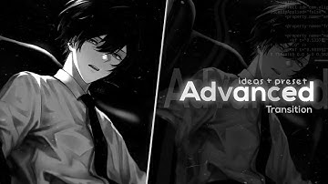Advanced transition ideas + preset • ae inspired • alightmotion • pt*6