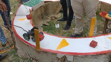 BLACK BOT IN LOST WORLD || CVRCE || VIDYAANTRIK ||TECH FEST 2K17