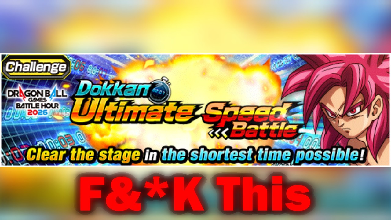 I HATE THIS NEW SPEED BATTLE WITH A PASSION